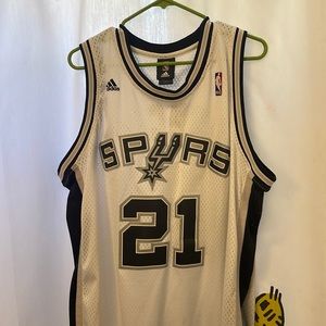 Vintage Tim Duncan NBA Jersey